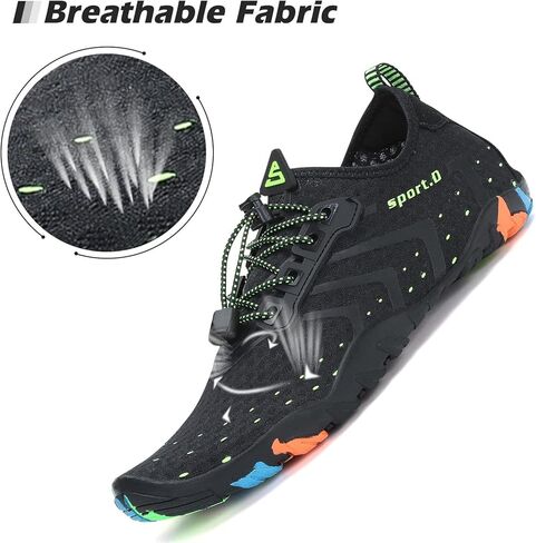 أحذية مائية للرجال والنساء من Mishansha سريعة الجفاف حافي القدمين أحذية مائية للسباحة والغوص وركوب الأمواج والرياضات المائية لحمام السباحة والشاطئ والمشي واليوجا in Kuwait