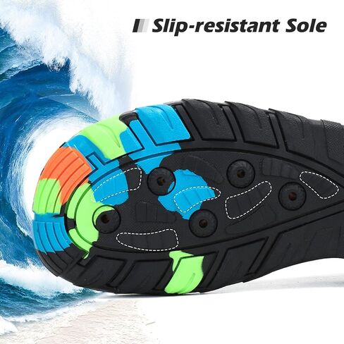 أحذية مائية للرجال والنساء من Mishansha سريعة الجفاف حافي القدمين أحذية مائية للسباحة والغوص وركوب الأمواج والرياضات المائية لحمام السباحة والشاطئ والمشي واليوجا in Kuwait