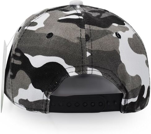 قبعة UltraKey بحافة مسطحة، قبعة بيسبول عسكرية مموهة، قبعة هيب هوب مسطحة، قبعات Snapback عادية in Kuwait