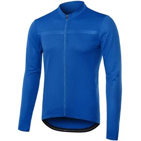 ARSUXEO Men's Cycling Jersey Long Sleeve Slim Fit Bike Jersey Biking Bicycle Cycling Shirt in Kuwait