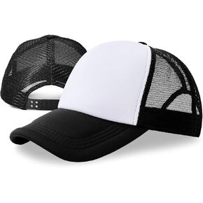 CALCA Sublimation Hat Polyester Mesh Cap for Sublimation Custom and DTF Printing DIY