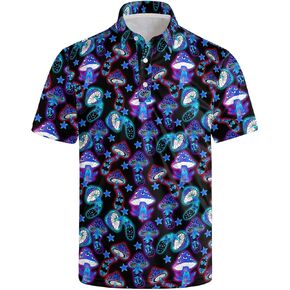 Golf Shirts for Men Dry Fit Classic Sunglass Rubber Duck Short Sleeve Casual Outfit Polo Shirt