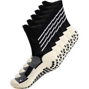 جورب رياضي مضاد للانزلاق للرجال والنساء، جورب كرة القدم مع مقابض، جورب شبشب مانع للانزلاق، جورب تدريب لليوجا وصالة الألعاب الرياضية وكرة القدم... in Kuwait