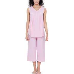 GYS Women's Pajama Set - Sleeveless Tank Top Pajamas for Women Capri Pajamas Summer Pjs in Saudi Arabia
