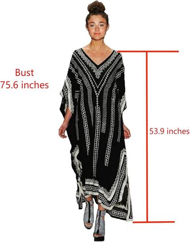 غطاء الشاطئ الملون للنساء من الدانتيل قفطان ثوب السباحة طويل رايون فضفاض فضفاض ماكسي ملابس السباحة الرأس in Kuwait