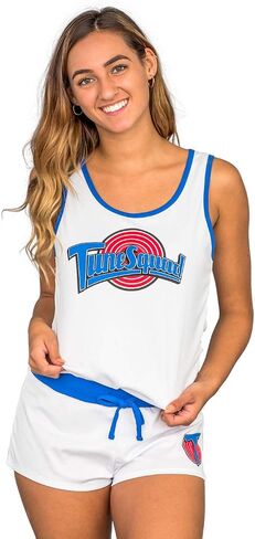 Tune Squad Varsity Halloween Costume Pajamas Shorts and Tank Top in Saudi Arabia