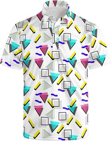 Golf Shirts for Men Dry Fit Classic Sunglass Rubber Duck Short Sleeve Casual Outfit Polo Shirt in Saudi Arabia