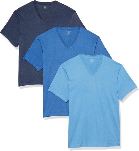Evolve Men's Performance Cotton 3 Pack V-Neck T-Shirt in Saudi Arabia