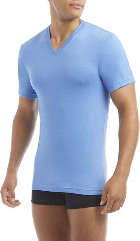 Evolve Men's Performance Cotton 3 Pack V-Neck T-Shirt in Saudi Arabia