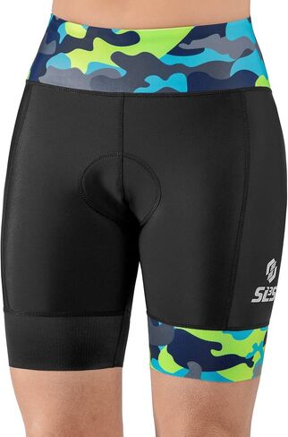 شورت SLS3 Triathlon للسيدات - شورت ثلاثي مريح للغاية 6 بوصات شورت Triathalon للسيدات - شورت رياضي نحيف للسيدات FRT in Kuwait