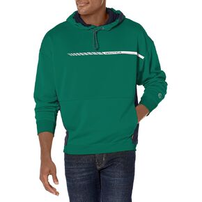 Nautica Men's Competition Sustainably Crafted Logo Drawcord Pullover Hoodie