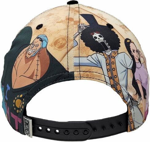 Ripple Junction One Piece Anime 5 Panel منظم مسطح بيل Snapback قبعة قابلة للتعديل للرجال والنساء مرخصة رسميًا in Saudi Arabia
