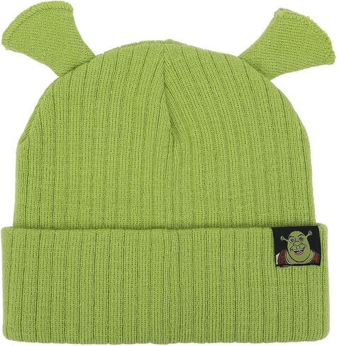 Bioworld Shrek 3D Cosplay Adult Knit Beanie Green in Saudi Arabia