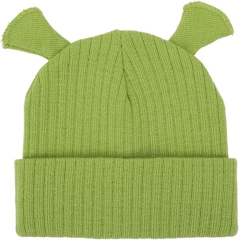 Bioworld Shrek 3D Cosplay Adult Knit Beanie Green in Saudi Arabia