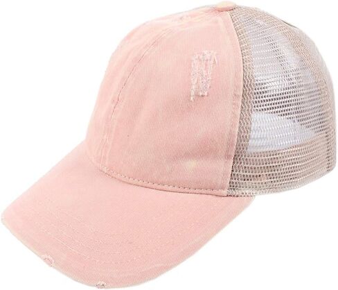 Ponyflo Mesh Back Ponytail and Messy Bun Ponycap with Full Back Opening in Saudi Arabia