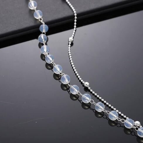 Mosako Boho Beaded Choker Necklace Chain Short Necklaces Jewelry for Women and Girls in Saudi Arabia