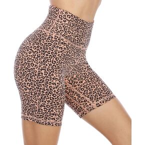 OVRUNS شورت راكب الدراجة النارية للنساء، شورت يوجا مقاوم للقرفصاء مع جيوب لممارسة التمارين الرياضية والجري in Kuwait