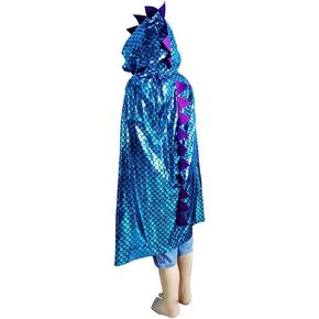Dinosaur Cape Dragon Hooded Cloak Halloween Costume Boy Girl Toddler Dress Up Clothes 3-8 Years Old in Kuwait