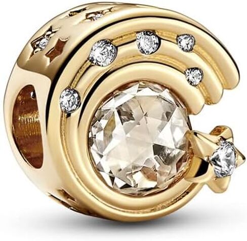 PANDORA Sparkling Shooting Star Charm Bracelet Charm Moments Bracelets - Stunning Women's Jewelry - Gift for Women in Your Life - Made Shine & Cubic Zirconia in Saudi Arabia
