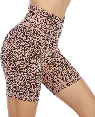 OVRUNS شورت راكب الدراجة النارية للنساء، شورت يوجا مقاوم للقرفصاء مع جيوب لممارسة التمارين الرياضية والجري in Kuwait