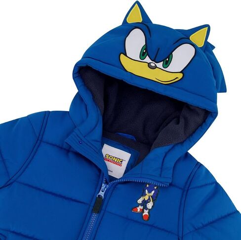 Sega Sonic The Hedgehog Boy’s Heavyweight 2-Piece Snow Bib & Jacket Snowsuit in Saudi Arabia