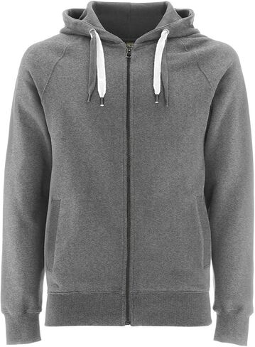 Zip Up Hoodies for Men - Fleece Jacket - Mens Zipper Cotton Hooded Sweatshirt in Saudi Arabia
