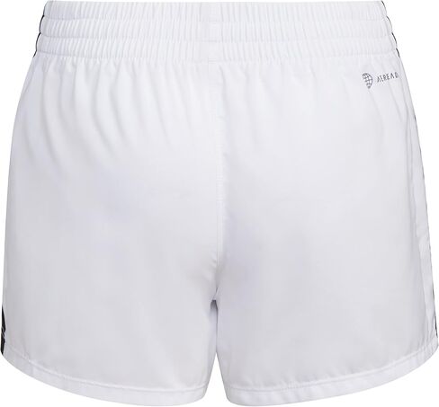 adidas Girls' Big Aeroready 3-Stripes Woven Pacer Color Shorts in Saudi Arabia