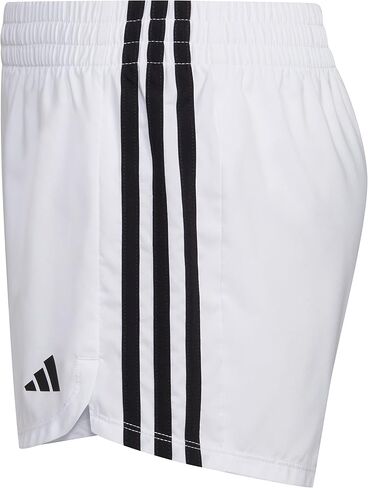 adidas Girls' Big Aeroready 3-Stripes Woven Pacer Color Shorts in Saudi Arabia