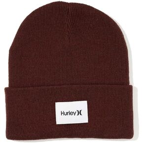 Hurley Men's Winter Hat - Seaward Patch Cuffed Beanie