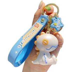 BEXOA لطيف المفاتيح Kawaii أنيمي سلاسل المفاتيح الملحقات، خربش ديناصور حقيبة يد سحر سيارة مفتاح سلسلة للفتيات النساء in Kuwait