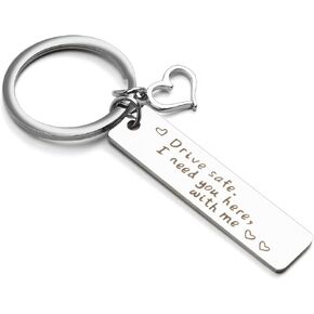 سلسلة مفاتيح آمنة للقيادة لصديق الأب والأم، هدايا الأخت، هدايا للأخ، هدايا عيد ميلاد الأخ من الأخت، هدايا عيد الحب للزوج والصديقات، هدايا عيد الميلاد للأصدقاء والأخت in Kuwait