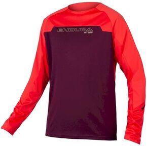Endura Men's MT500 Burner Long Sleeve MTB Cycling Jersey