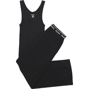 Hanes womens Originals Loungewear Set, Comfywear Rib Tank & Lounge Pants, 2-piece Set in Saudi Arabia