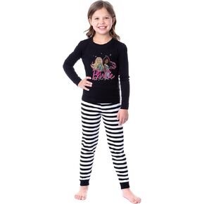 INTIMO Barbie Girls' Child Stylish Best Friends Sprinkles Tight Fit Sleep Pajama Set