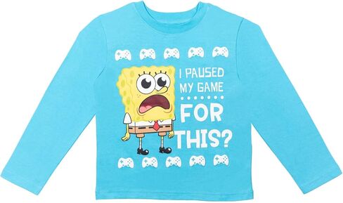 Nickelodeon Spongebob Squarepants Long Sleeve Graphic T-Shirt in Kuwait