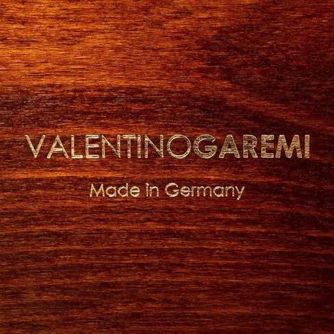 Valentino Garemi Shoe Polishing Brush Set - Extra Large 8 Inches Long Luxury Shining Brushes - Genuine Horsehair bristles Manufactured in Germany in Saudi Arabia