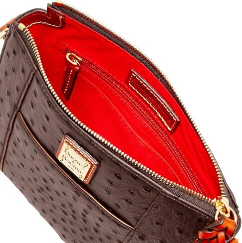 حقيبة يد Dooney & Bourke، حقيبة كروس من Ostrich Lexington in Kuwait