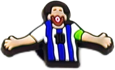 32PCS Soccer Shoe Charms for Croc Clog Decoration Sports Ball Sandals Accessories for Boys Men Teens Girls Women Party's Favor in Kuwait