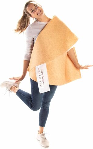 Fortune Cookie Halloween Costume - Funny Unisex One-Size Adult Fast Food Outfit in Saudi Arabia