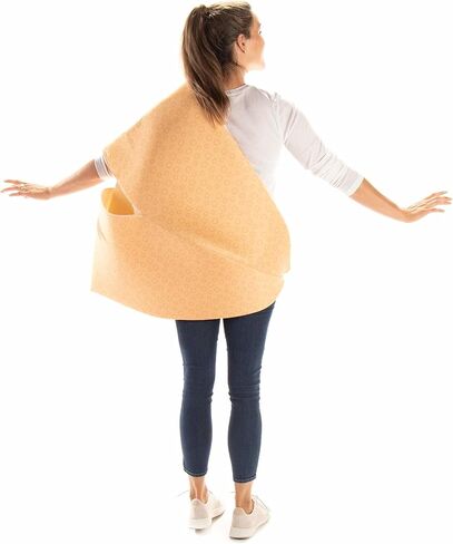 Fortune Cookie Halloween Costume - Funny Unisex One-Size Adult Fast Food Outfit in Saudi Arabia