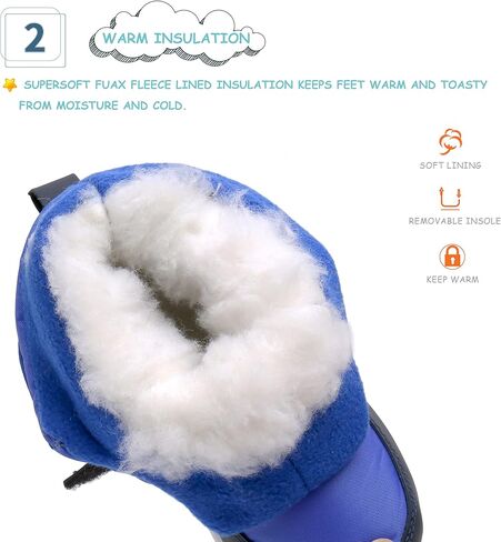 أحذية WOWHAH للأطفال الصغار من الأولاد والبنات، أحذية شتوية للأطفال في الهواء الطلق in Kuwait