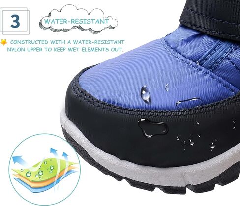 أحذية WOWHAH للأطفال الصغار من الأولاد والبنات، أحذية شتوية للأطفال في الهواء الطلق in Kuwait