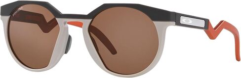 نظارات شمسية دائرية للرجال من اوكلي Oo9242a Hstn ذات جسر منخفض in Kuwait