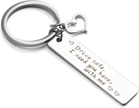 سلسلة مفاتيح آمنة للقيادة لصديق الأب والأم، هدايا الأخت، هدايا للأخ، هدايا عيد ميلاد الأخ من الأخت، هدايا عيد الحب للزوج والصديقات، هدايا عيد الميلاد للأصدقاء والأخت in Kuwait