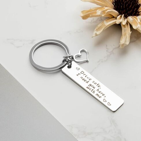 سلسلة مفاتيح آمنة للقيادة لصديق الأب والأم، هدايا الأخت، هدايا للأخ، هدايا عيد ميلاد الأخ من الأخت، هدايا عيد الحب للزوج والصديقات، هدايا عيد الميلاد للأصدقاء والأخت in Kuwait