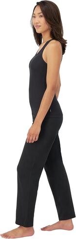 ملابس مريحة للسيدات من Hanes Originals، ملابس مريحة بدون أكمام مضلعة وسروال مريح، طقم من قطعتين in Saudi Arabia