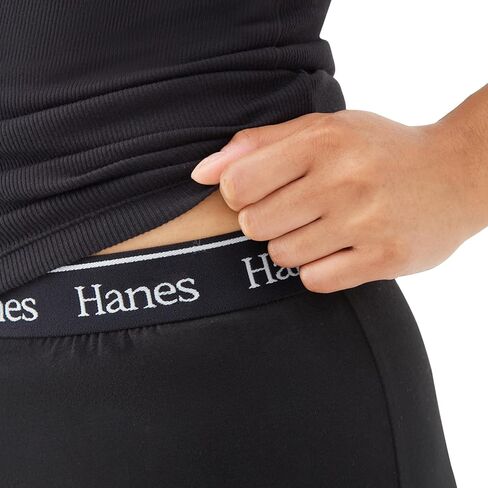 ملابس مريحة للسيدات من Hanes Originals، ملابس مريحة بدون أكمام مضلعة وسروال مريح، طقم من قطعتين in Saudi Arabia
