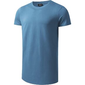 LETAOTAO Mens Tall T Shirts Tie Dye Shirts for Men Extra Long Tshirts Longline Hipster Print Tee for Tall Men in Kuwait