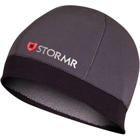 STORMR Unisex Typhoon Neoprene Watch Cap Waterproof Windproof 2mm Micro-Fleece Lined Fishing Beanie