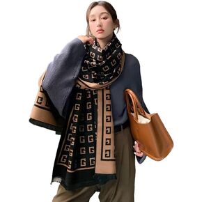 RainFlowwer Womens Pashmina Shawls & Wraps Scarf, Cashmere Large Soft Fall Winter Scarves for Wedding Evening Dress
